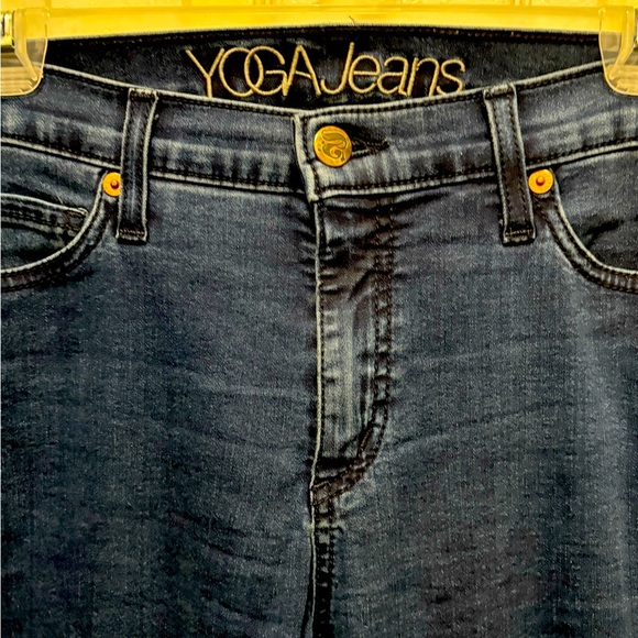 2 Yoga Jeans high rise skinny size 29 black and blue - Picture 5 of 6